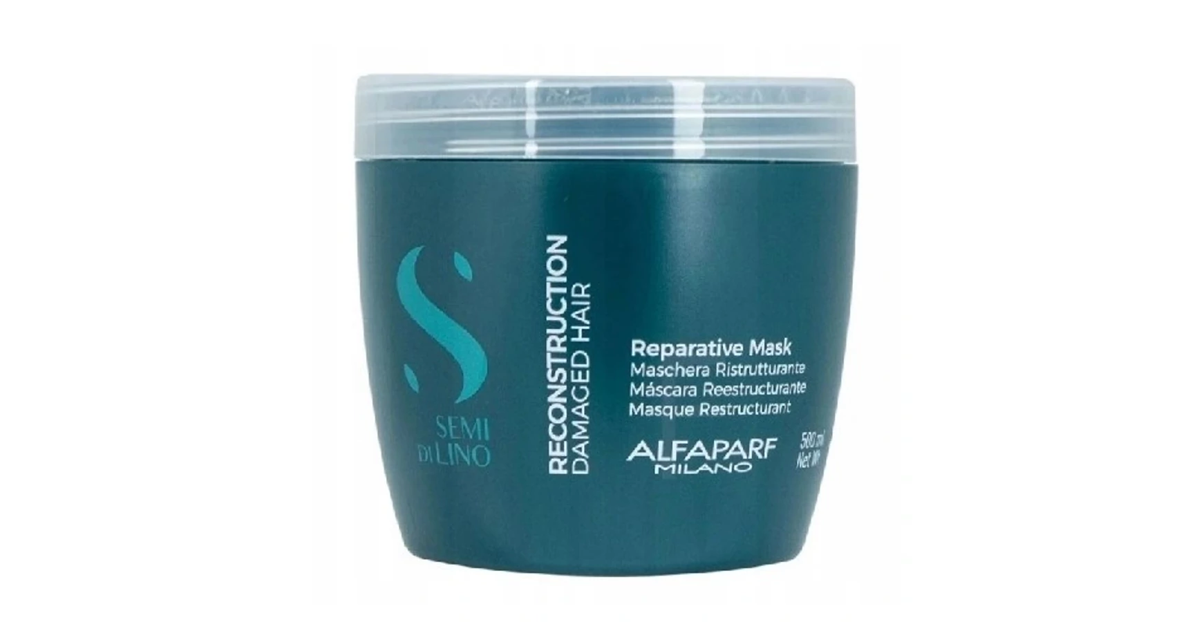 Alfaparf Milano Professional Semi Di Lino Reconstruction Reparative Mask Maska Mallion Gia Epanorthosi 500ml
