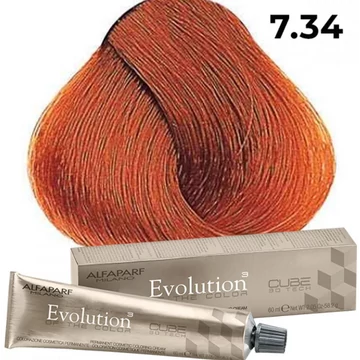 AKCIÓ! Evolution hajfesték -  7.34 - 60 ml