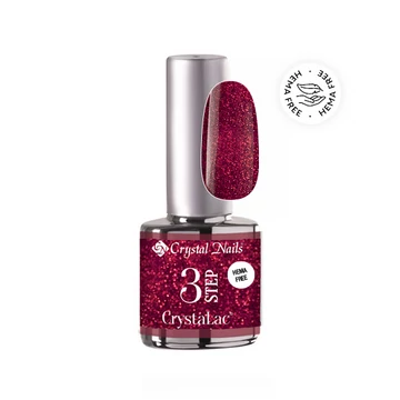 3 STEP HEMA Free CrystaLac - 3S181  THF Csillámló Bársony
