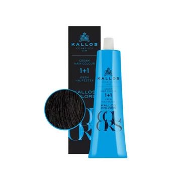 Kallos Colors Hajfesték  60ml 1N Fekete