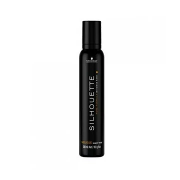 Schwarzkopf Silhouette szupererős hajhab 200ml /Fekete/  