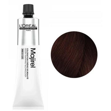 Majirel 4.56 - Sötétbarna Mahagóni vörös árnyalattal 60ml