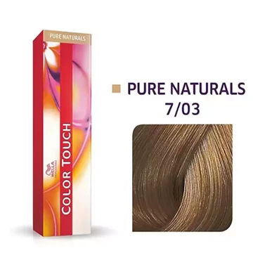 Wella color touch szinező 7/03 60ml