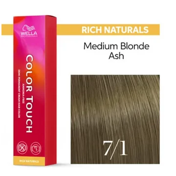 Wella color touch szinező 7/1 60ml
