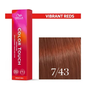 Wella color touch szinező 7/43 60ml
