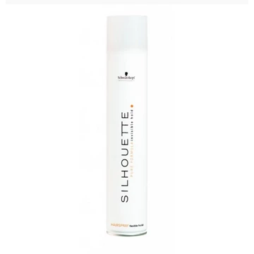 Schwarzkopf Silhouette Rugalmas tartást adó hajlakk 750ml /Fehér/ 