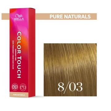 Új Wella Color Touch  Szinező -8/03  60ml