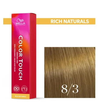 Wella color touch szinező 8/3 60ml