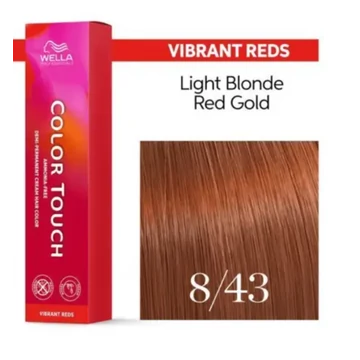 Új Wella Color Touch  Szinező -8/43  60ml