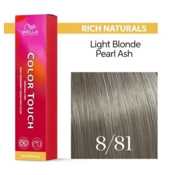 Wella color touch szinező 8/81 60ml