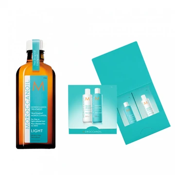 Moroccanoil Treatment Original Light Samples 100ml+2x10ml