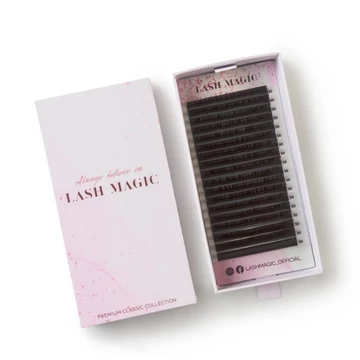 Lash Magic Premium Classic Collection 18 soros Műszempilla D- 0.10- Mix 7-12m- LM-CL-18-D007-12