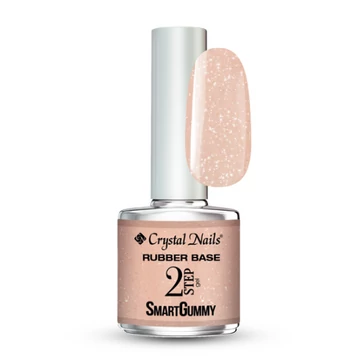 2S SMARTGUMMY RUBBER BASE GEL - NR8 SHIMMER PEACH 8ML