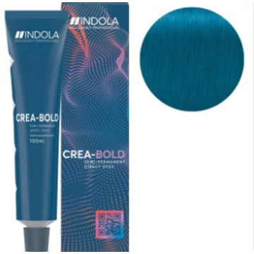 Indola Crea-Bold Hajszínező -Turquoise Blue 100ml