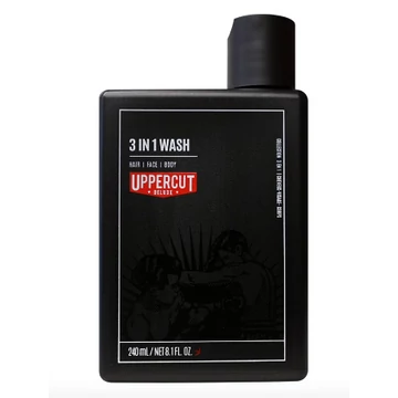 Uppercut Deluxe - 3 in 1 sampon és tusfürdő - 240 ml  