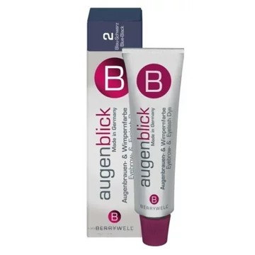BERRYWELL SZEMPILLA ÉS SZEMÖLDÖK Festék 15ml - 2-es, kékesfekete 
