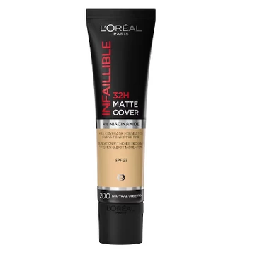L'oreal Paris Infaillible Matte Cover 200 golden sand