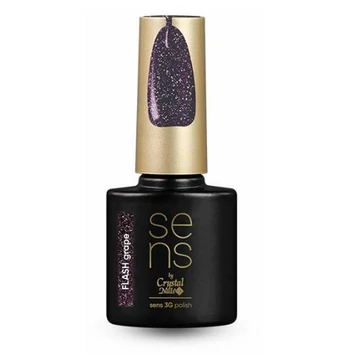 Crystal Nails Sens 3g polish - Flash grape 4 ml
