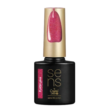 Crystal Nails Sens 3g polish - Flash pink 4 ml