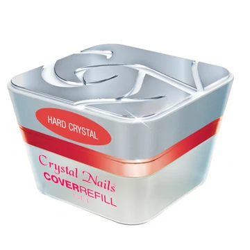 CoverRefill Gel Hard Crystal 5ml- Csillámos körömágyszínű THF