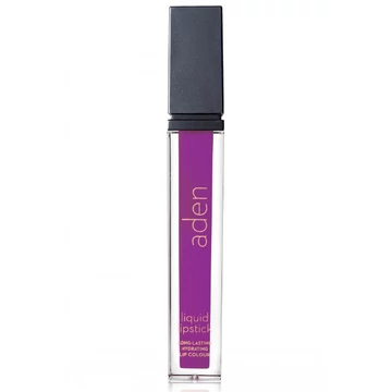 Aden Folyékony Ajakrúzs 26 Purple 7 ml 