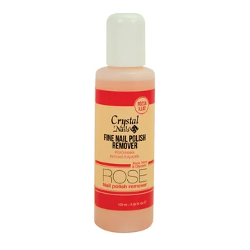 Illatos Crystal Nails körömlakk lemosó - rózsa 100ml