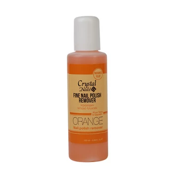 Illatos Crystal Nails körömlakk lemosó - Narancs 100ml 