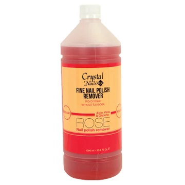 Illatos Crystal Nails körömlakk lemosó - Rózsa 1000ml