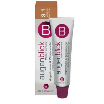 BERRYWELL SZEMPILLA ÉS SZEMÖLDÖK Festék 15ml - 3.1-es, világosbarna 