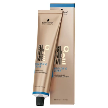 Új Blond Me Bleach &amp; Tone Violet Szőkítőadalék 60ml 