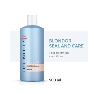 Wella Blondor Seal& Care pumpás utókezelő szőkített hajra 500ml