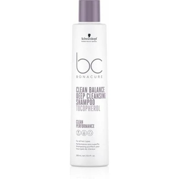 Schwarzkopf Bonacure Clean Balance mélytisztitó sampon 250ml Készlethiány!!