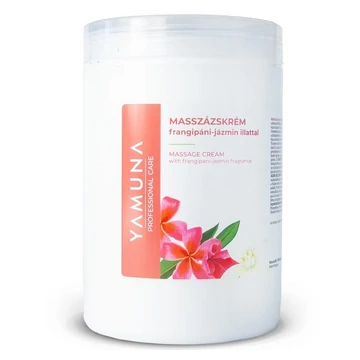 Yamuna Frangipani-Jasmin  Masszázskrém 1000 ml 