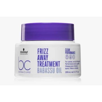 Schwarzkopf Bonacure Frizz Away Babassu oil hajpakolás  250ml