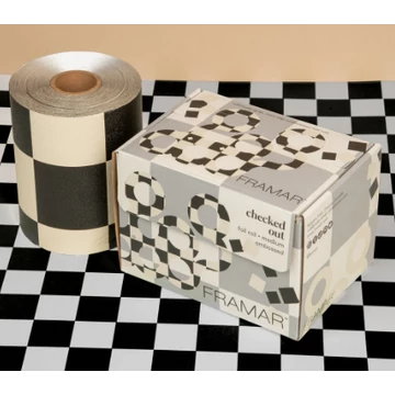 Framar Checked Out- Embossed Roll  Medium  320 m /R-EMB-MCOT/