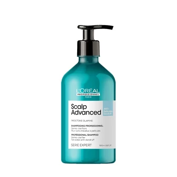 L'Oréal Professionel Serie Expert Scalp Advanced Anti-Dandruff Dermo clarifier 500 ml - Korpásodás elleni fejbőrtisztító sampon 