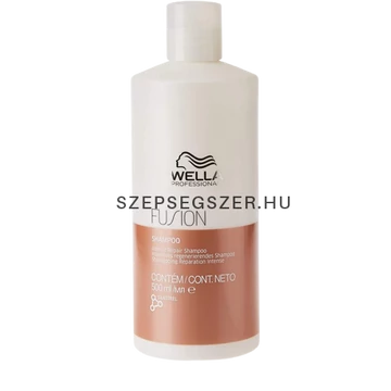 Wella Professional Fusion hajszerkezet újjáépítő sampon 500 ml 