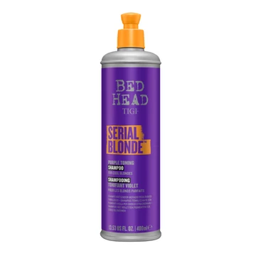 TIGI SERIAL BLONDE PURPLE TONING - LILA HAMVASÍTÓ SAMPON 400 ML