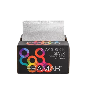  Framar Star Struck Silver  Melírfólia lap 500 db  12,7cm-27,9cm