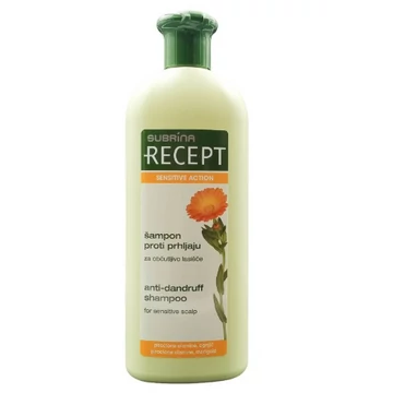 SUBRINA Recept Anti Dandruff Sampon Korpa Ellen Érzékeny Fejbőrre 400 ml