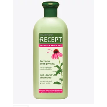 SUBRINA Recept Sampon korpásodás ellen zsíros  hajra 400ml