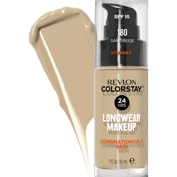 Revlon Cosmetics ColorStay™ Hosszan Tartó Alapozó SPF 20 Árnyalat: 180 Sand Beige 30ml 