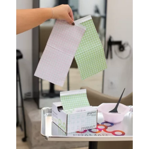 Framar Gingham- Pop Up Melírfólia lap 500 db /PU-500SWGHPG/