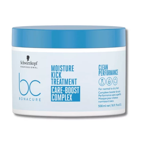 Schwarzkopf Bonacure Moisture Kick hidratáló hajpakolás 500ml 