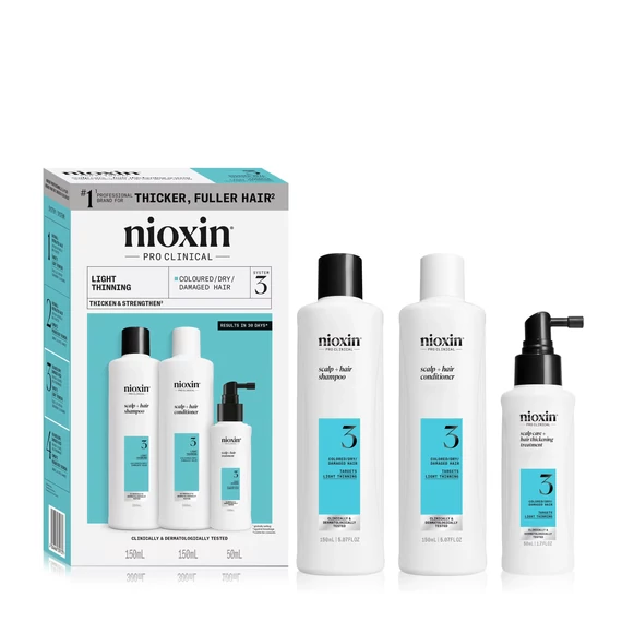 Nioxin Scalp System 3  Trial Kit /2x150ml+50ml/ 