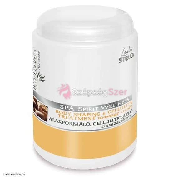 Lady Stella Spa Spirit Wellness Alakformáló, Cellulitkezelő Masszázskrém 1000ml    