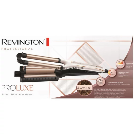 Remington ProLuxe 4-in-1 Adjustable Waver CI91AW Készlethiány!