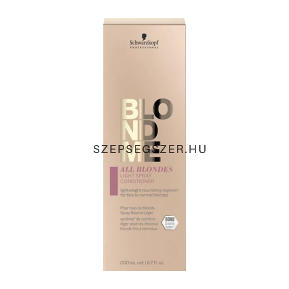 Schwarzkopf Blond Me All Blondes Light Spray Conditioner 200ml