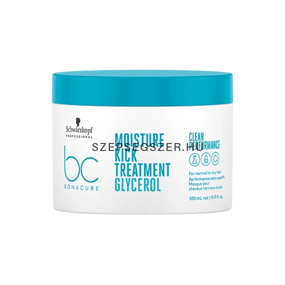 Schwarzkopf Bonacure Moisture Kick hidratáló hajpakolás 500ml 