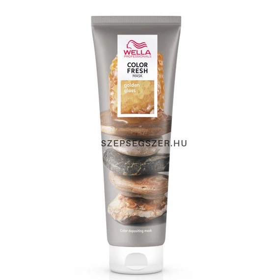 Wella Color Fresh Színező Hajpakolás 150ml  - Golden gloss 